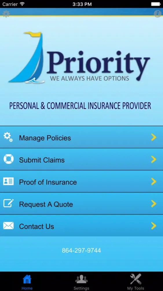 Priority Insurance 스크린샷