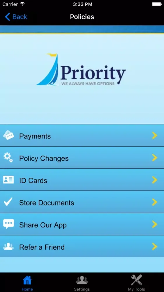 Priority Insurance 스크린샷