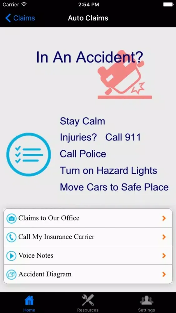 Capturas de tela do RMD Patti Insurance