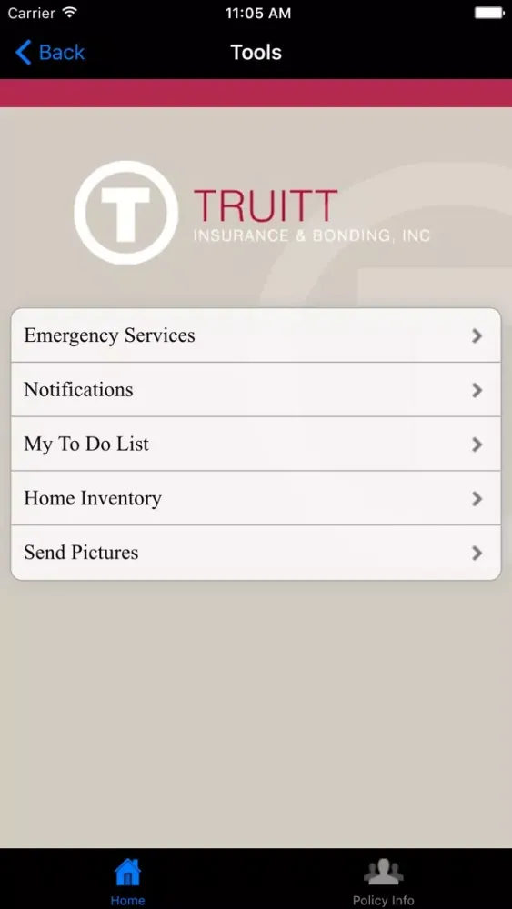 Zrzuty ekranu Truitt Insurance & Bonding
