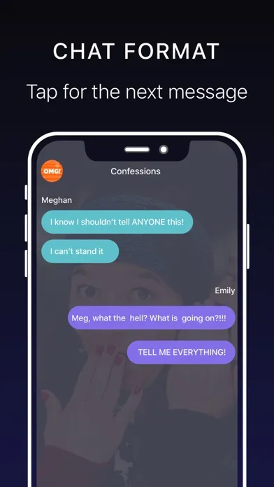Chat Candy - Write Stories 스크린샷
