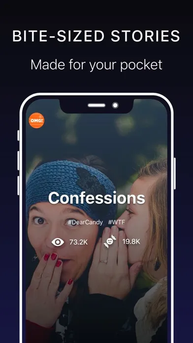 Chat Candy - Write Stories 스크린샷
