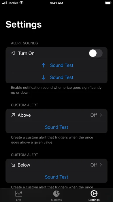 Palladium - Live Badge Price Screenshots