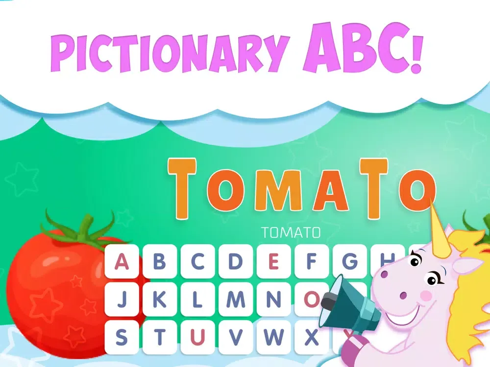 Capturas de tela do Uniword: English for Kids iPad 