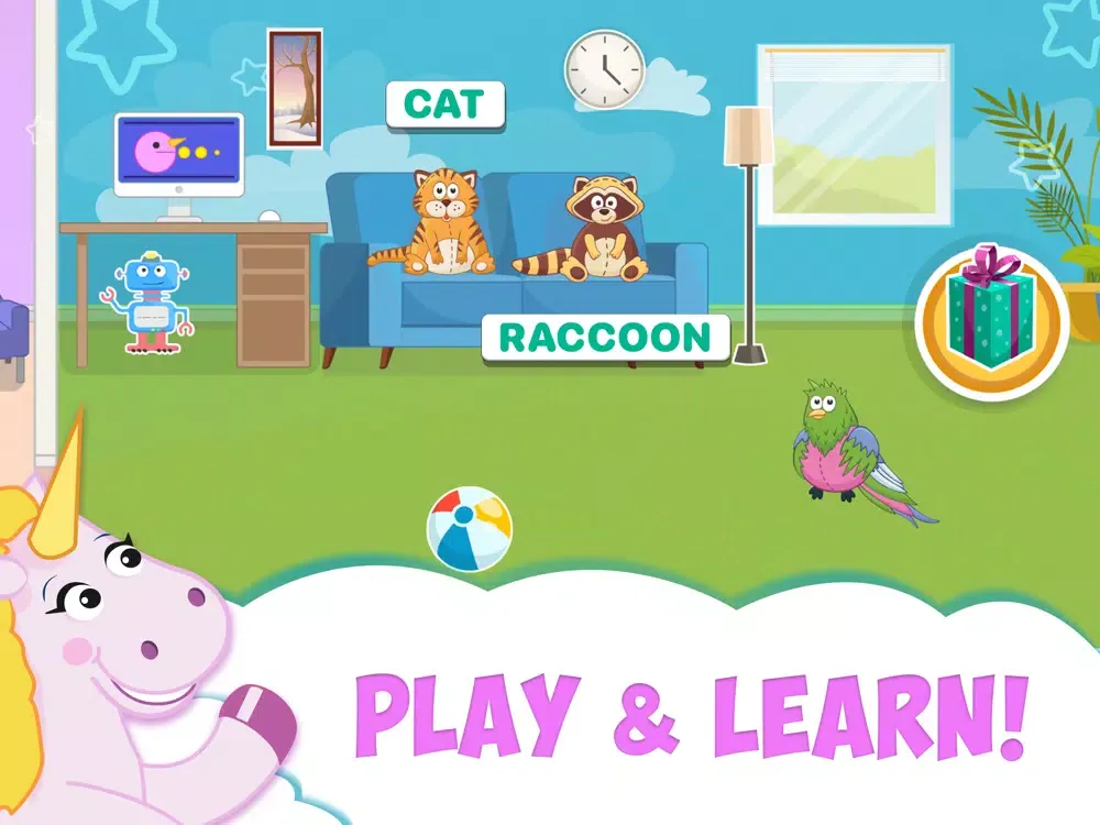 Capturas de tela do Uniword: English for Kids iPad 