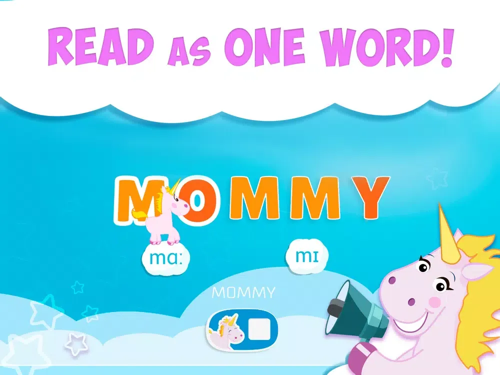 Capturas de tela do Uniword: English for Kids iPad 