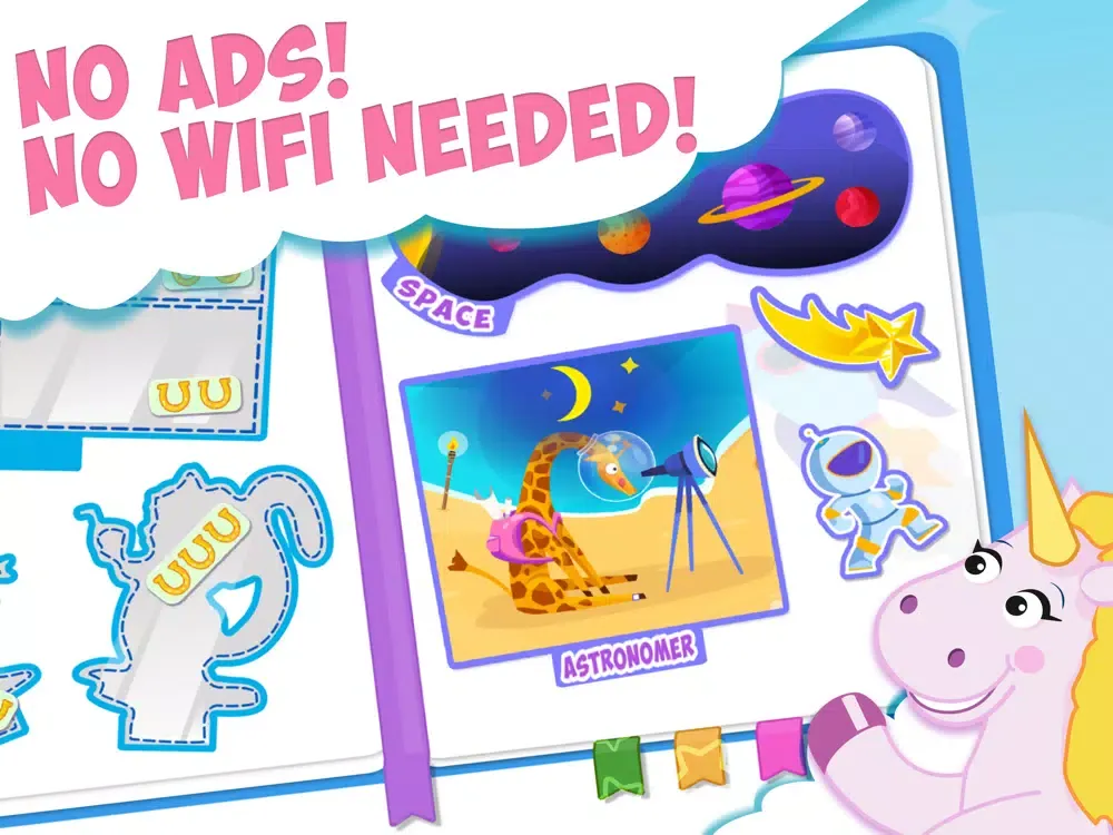 Capturas de tela do Uniword: English for Kids iPad 
