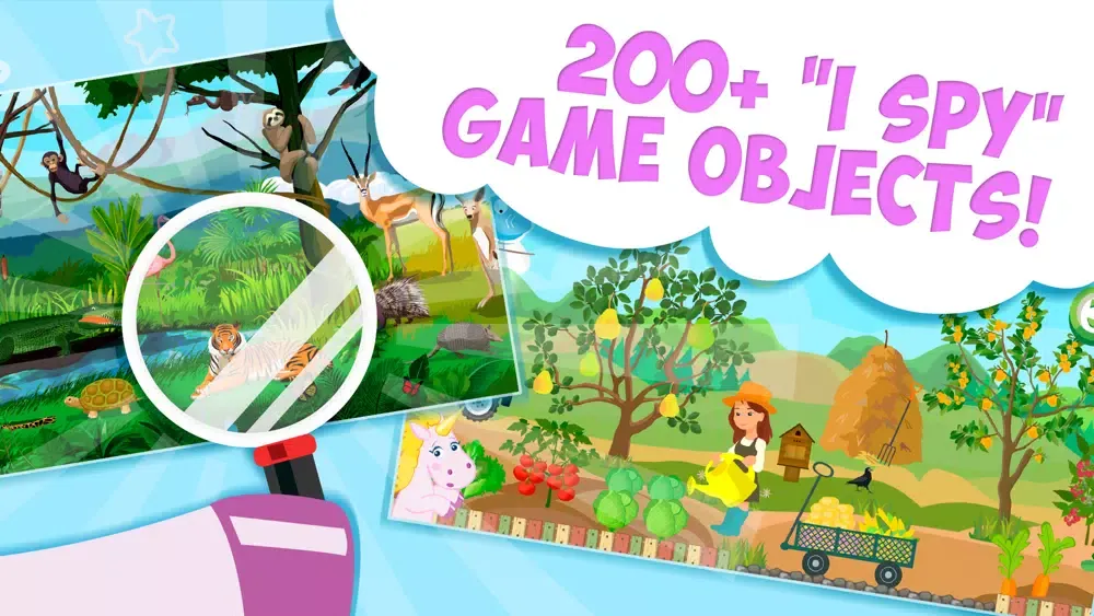 Capturas de tela do Uniword: English for Kids