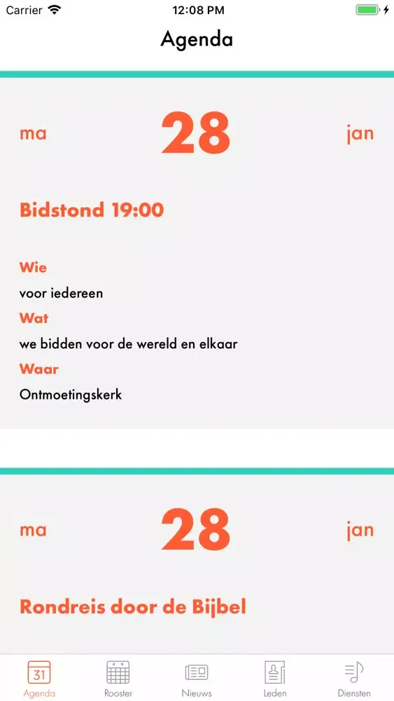 Ontmoetingskerk स्क्रीनशॉट