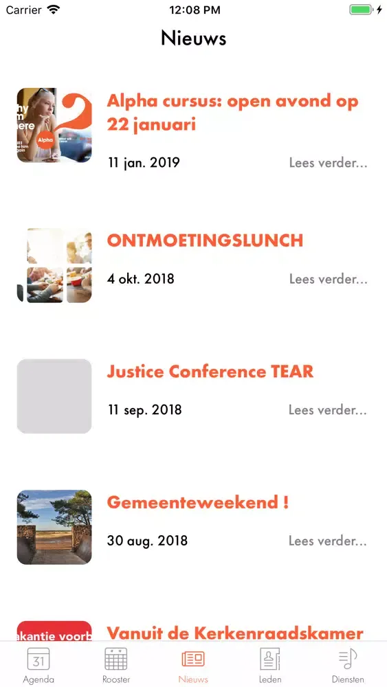 Ontmoetingskerk स्क्रीनशॉट