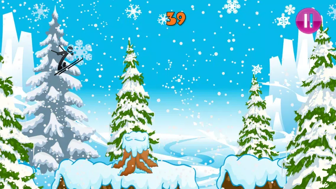 Extreme Stickman Snowboarding Game - Pocket Snowboard Games Screenshots