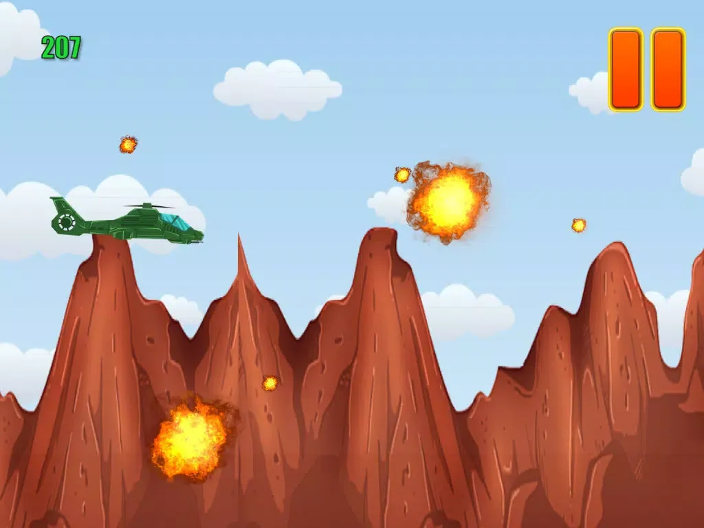 ภาพหน้าจอของ Helicopter Attack Fighter - Chopper Assault Game iPad 