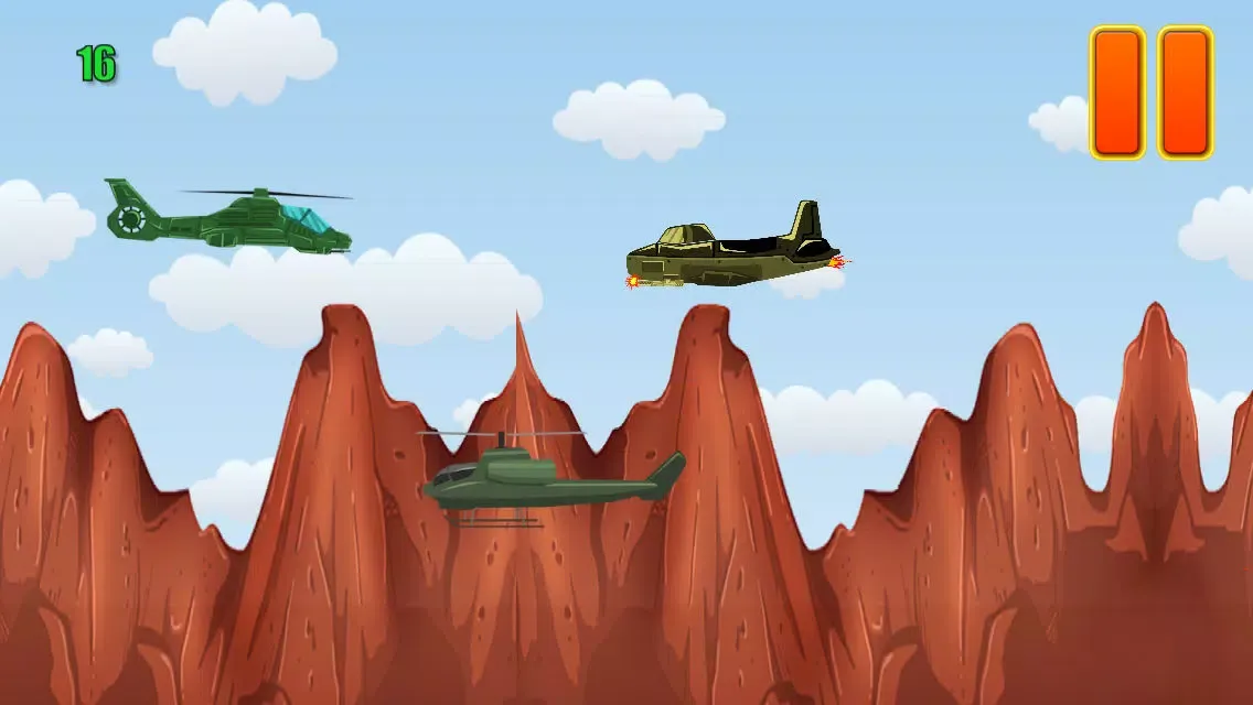 ภาพหน้าจอของ Helicopter Attack Fighter - Chopper Assault Game