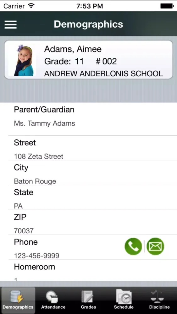 Capturas de tela do Administrator's Plus Mobile