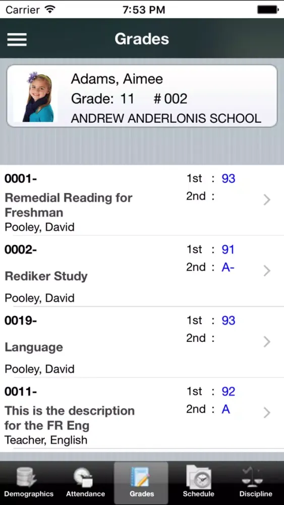 Capturas de tela do Administrator's Plus Mobile
