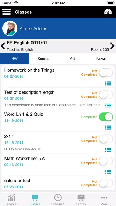 Capturas de pantalla de UFT Charter School Student