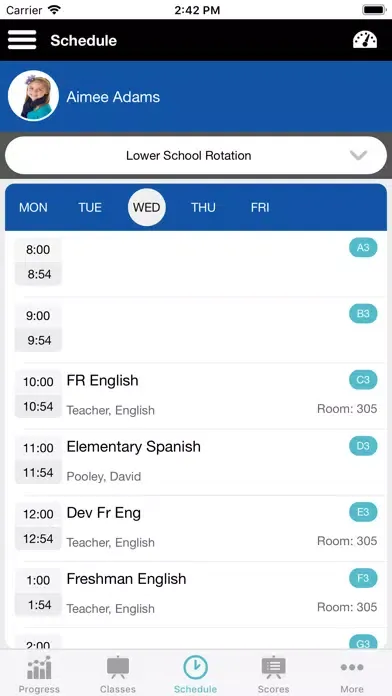 Capturas de pantalla de UFT Charter School Student