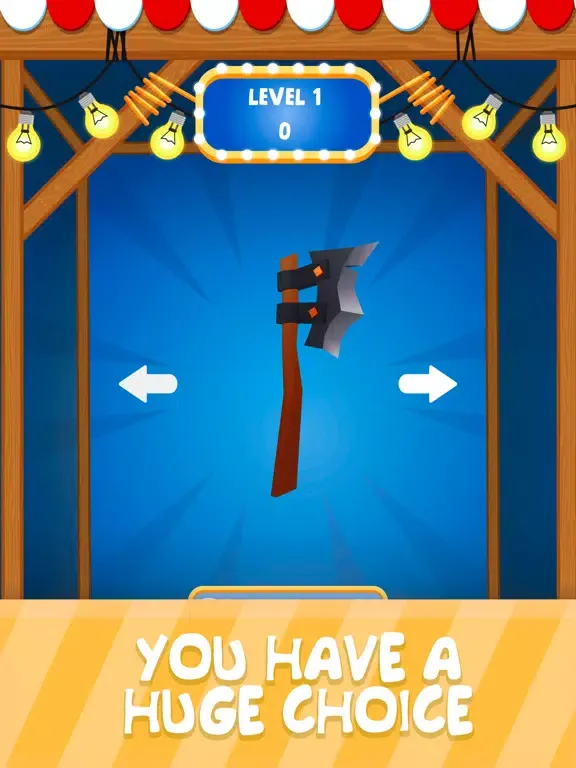 Axe Throw: Hit and Champ! iPad  Screenshots