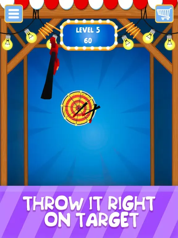 Axe Throw: Hit and Champ! iPad  Screenshots