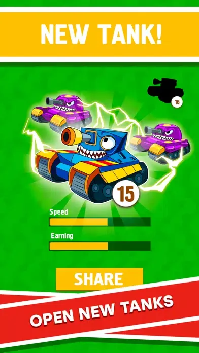 صور Merge Tanks: Idle Tap Clicker