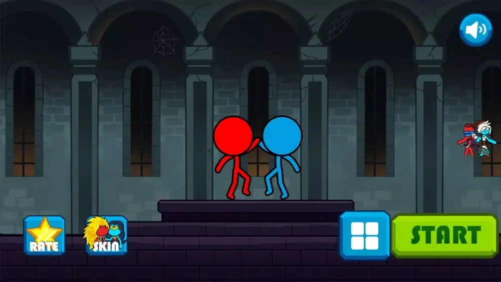 Blue Girl Vs Red Stickman应用截图