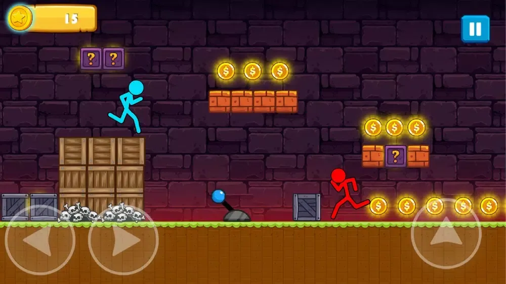 Blue Girl Vs Red Stickman应用截图
