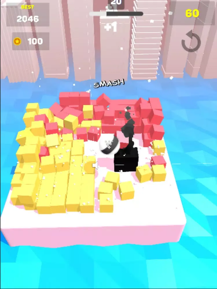 ภาพหน้าจอของ Gravity Smash! iPad 