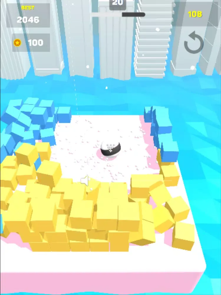 ภาพหน้าจอของ Gravity Smash! iPad 