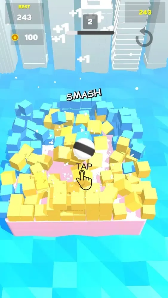 ภาพหน้าจอของ Gravity Smash!