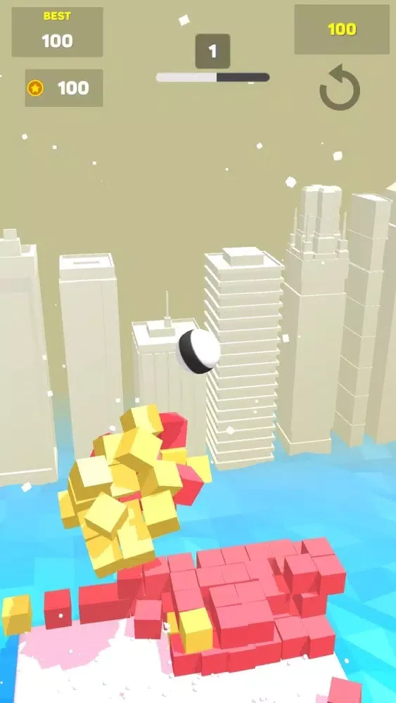ภาพหน้าจอของ Gravity Smash!