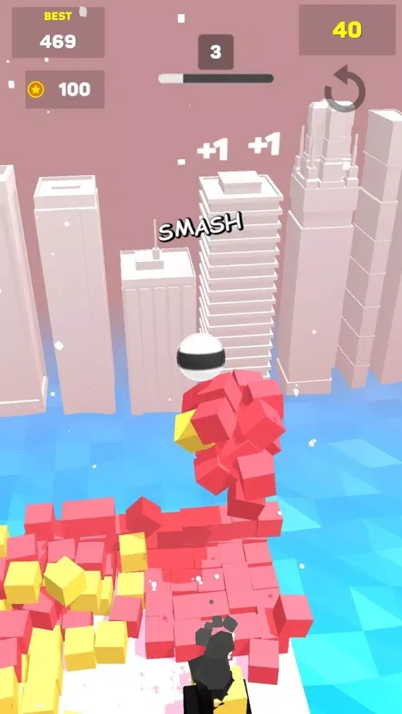 ภาพหน้าจอของ Gravity Smash!