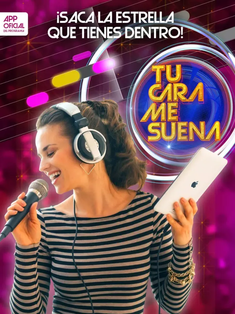 تصاویر Tu cara me suena - Karaoke app iPad 
