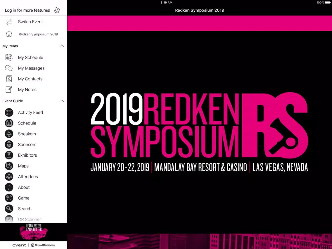Redken Symposium iPad  Ekran Görüntüleri