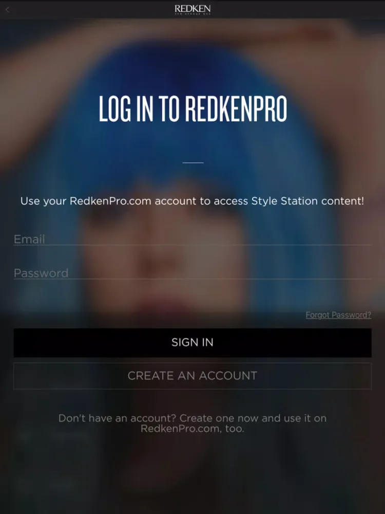 Style Station by Redken iPad  سکرین شاٹس