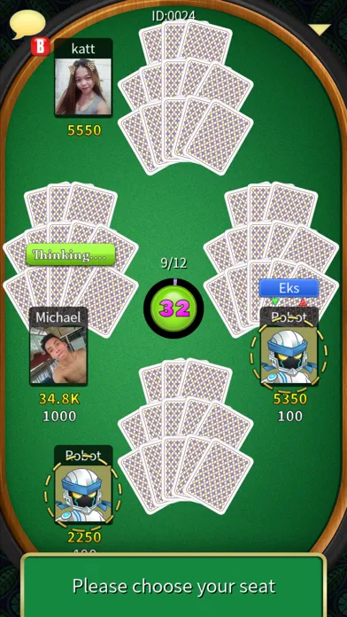 Chinese Poker (Pusoy) Online Screenshots
