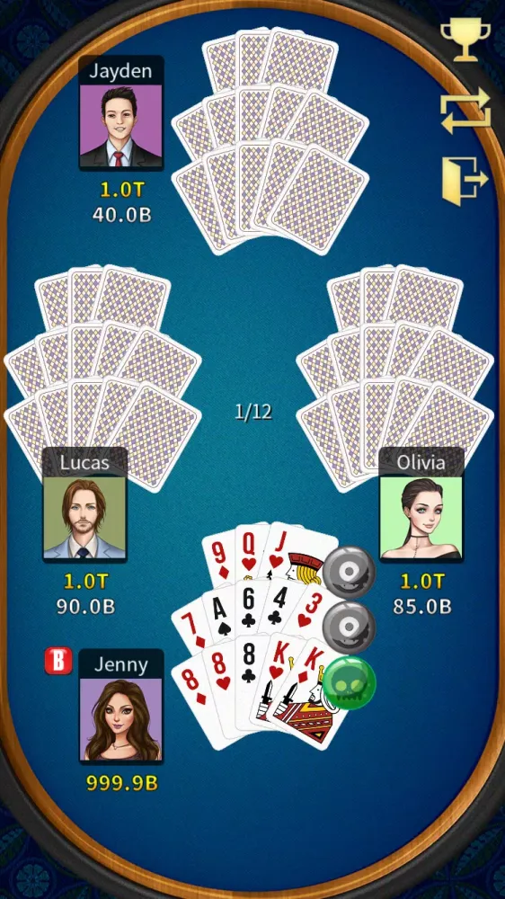 KK Chinese Poker Screenshots