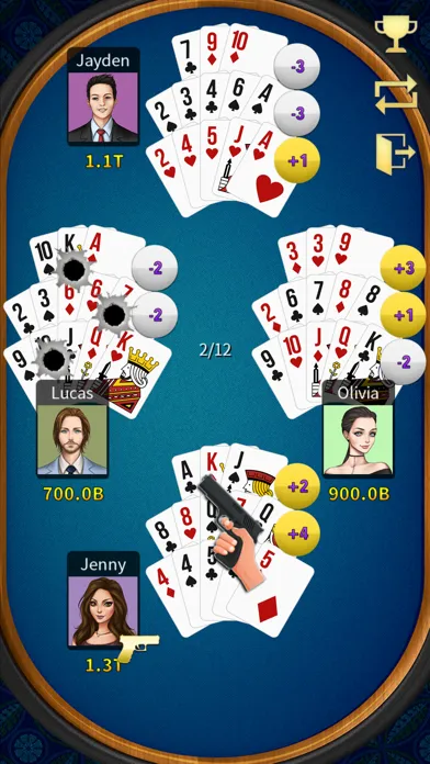 13 Poker Offline (Pusoy) Ekran Görüntüleri