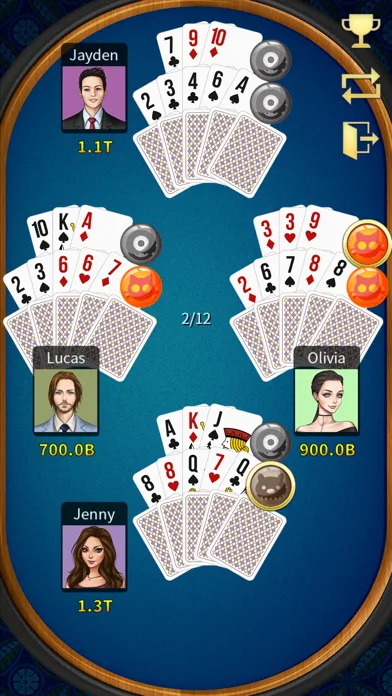 13 Poker Offline (Pusoy) Ekran Görüntüleri