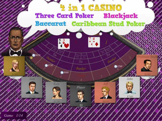 Screenshot di Mario Casino Mexico - Three Card Poker Mexican VIP iPad 