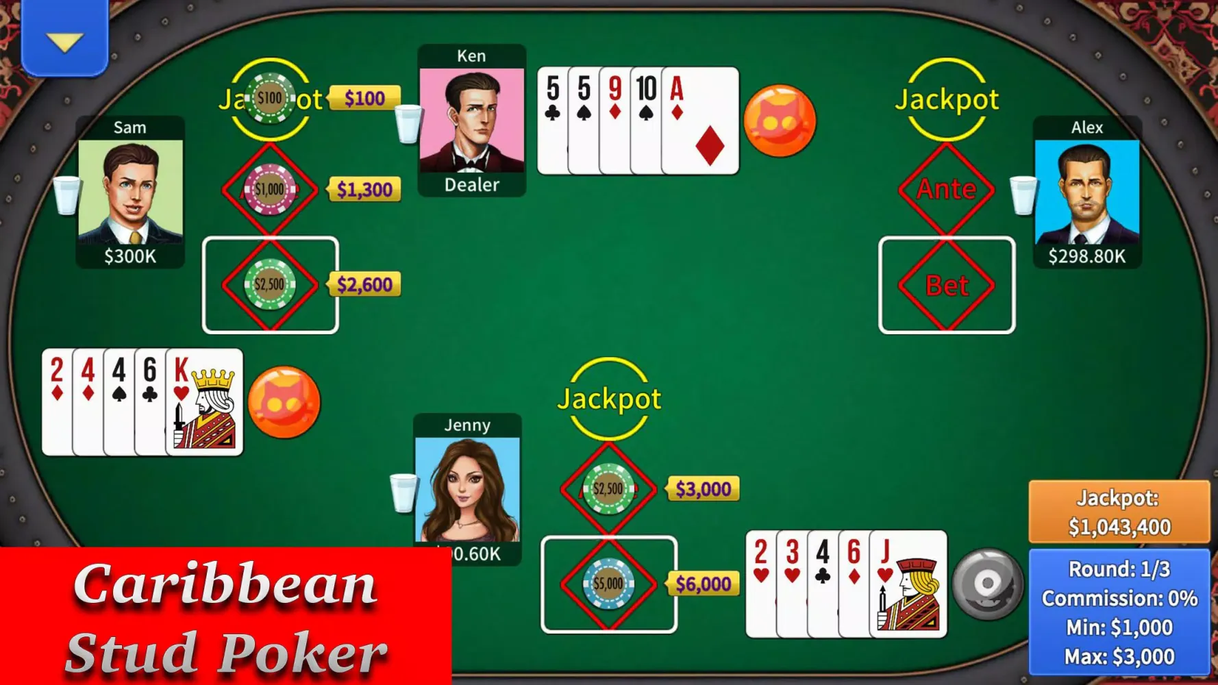KK Casino Chinese Poker Online應用截圖