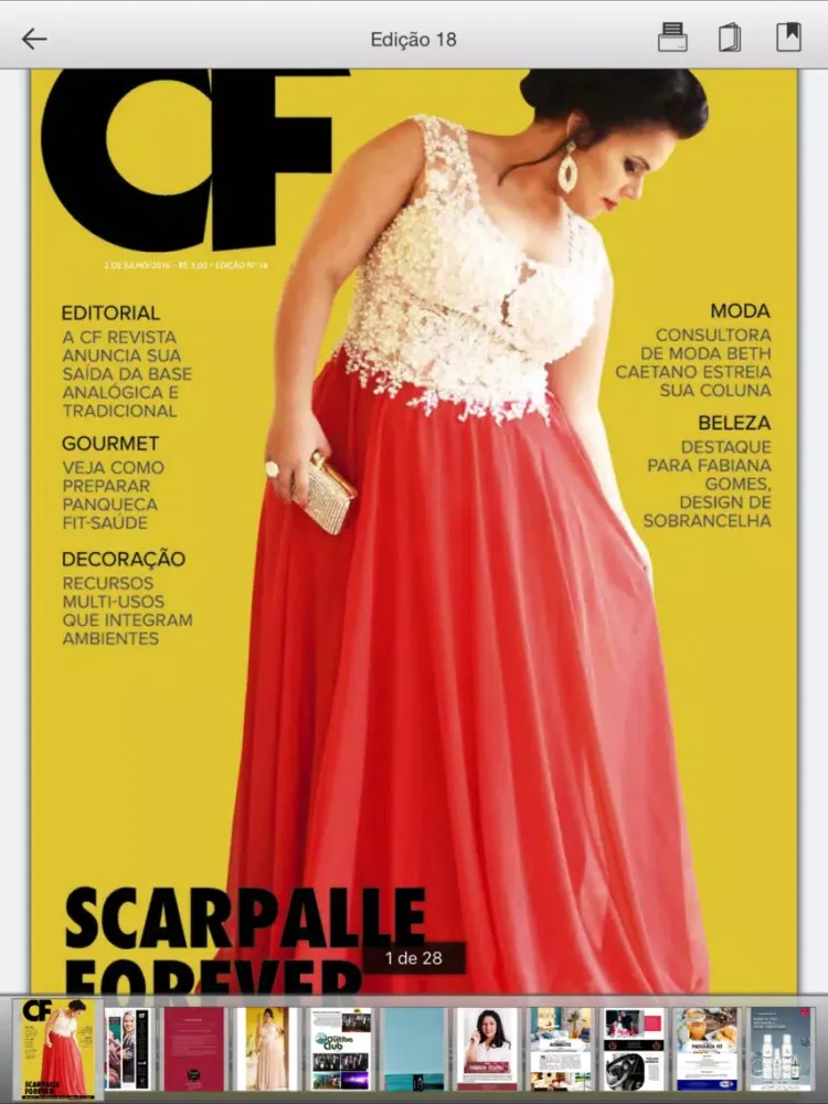 Captures d'écran de Revista CF iPad 