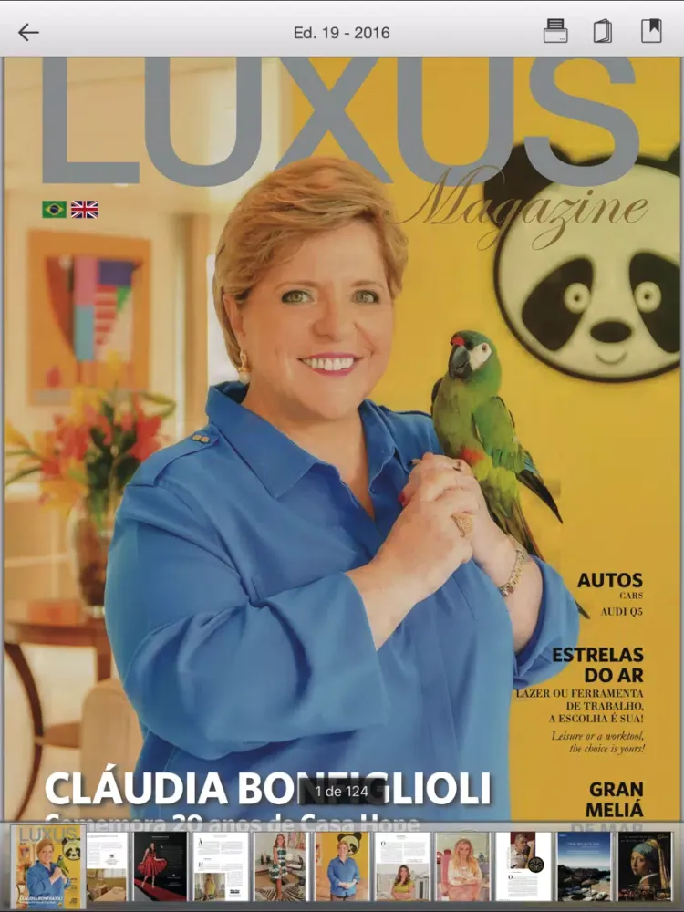 Luxus Magazine iPad 应用截图