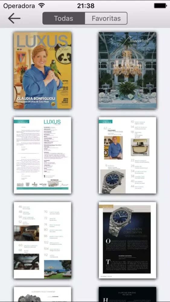 Luxus Magazine应用截图