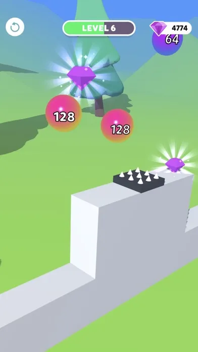 Ball Hop 2048 سکرین شاٹس