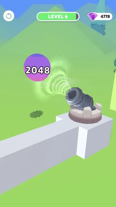 Ball Hop 2048 سکرین شاٹس