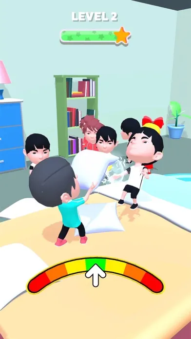 Tangkapan skrin Pillow Fight 3D!