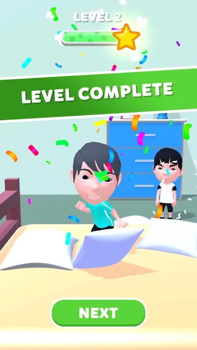 Tangkapan skrin Pillow Fight 3D!