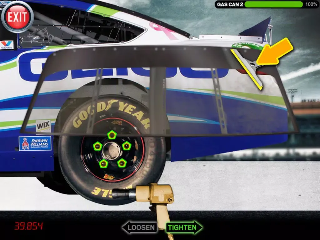 Pit Stop Challenge iPad 应用截图