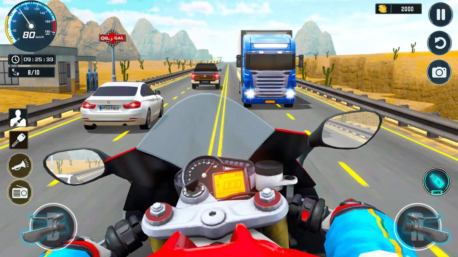 Offroad Moto Hill Bike Racing. Screenshots
