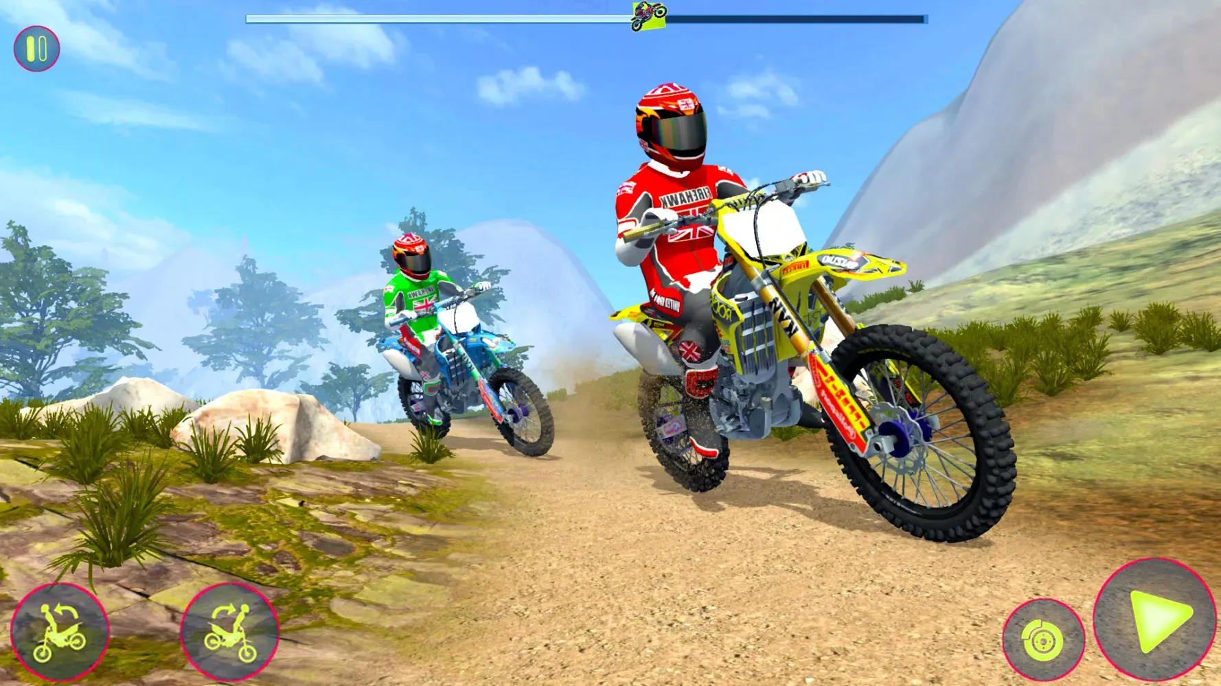 Offroad Moto Hill Bike Racing. Screenshots
